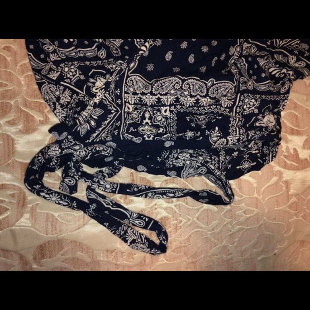 Never worn western wrap top
